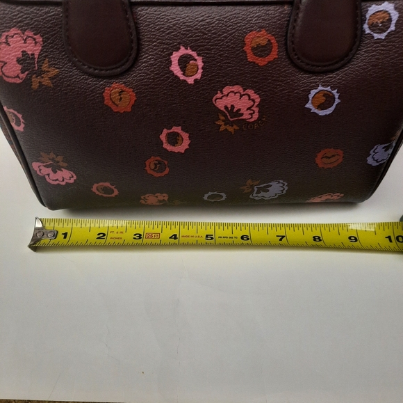NWT Coach Mini Bennett satchel with Primrose Floral print - Picture 12 of 16